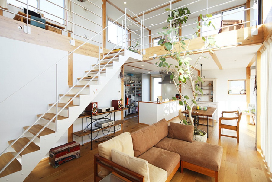 일본 훗쿠오카 무지 주택 Tree House
