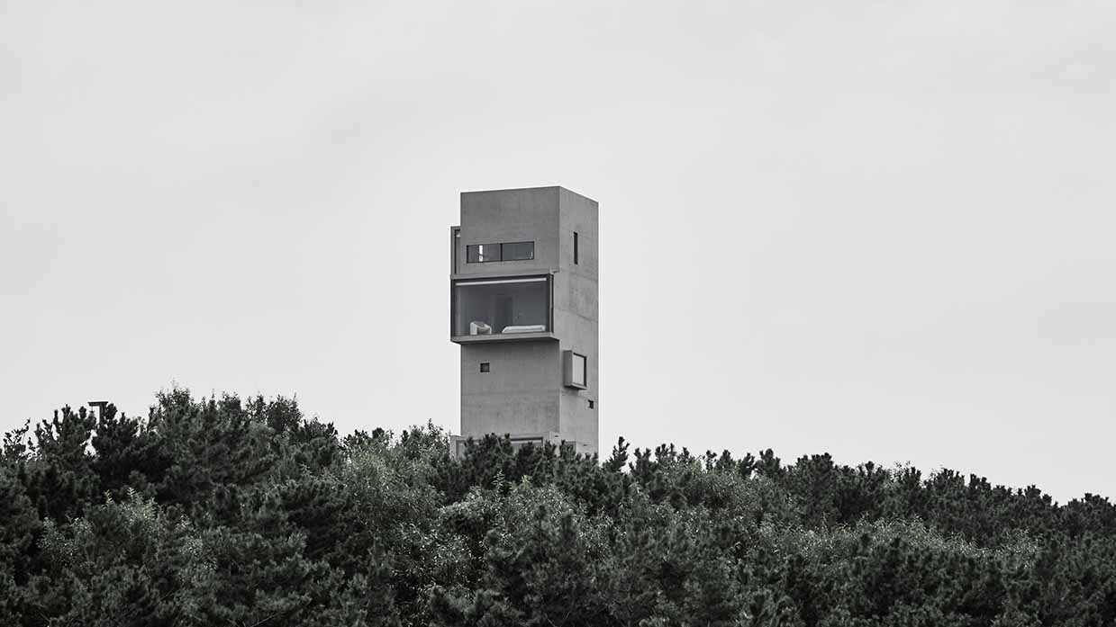 Cliff Cafe and Tower House TAO TARCE ARCHITECTURE OFFICE phm zine 중국 노출콘크리트 게스트 하우스 12d MEI Kejia