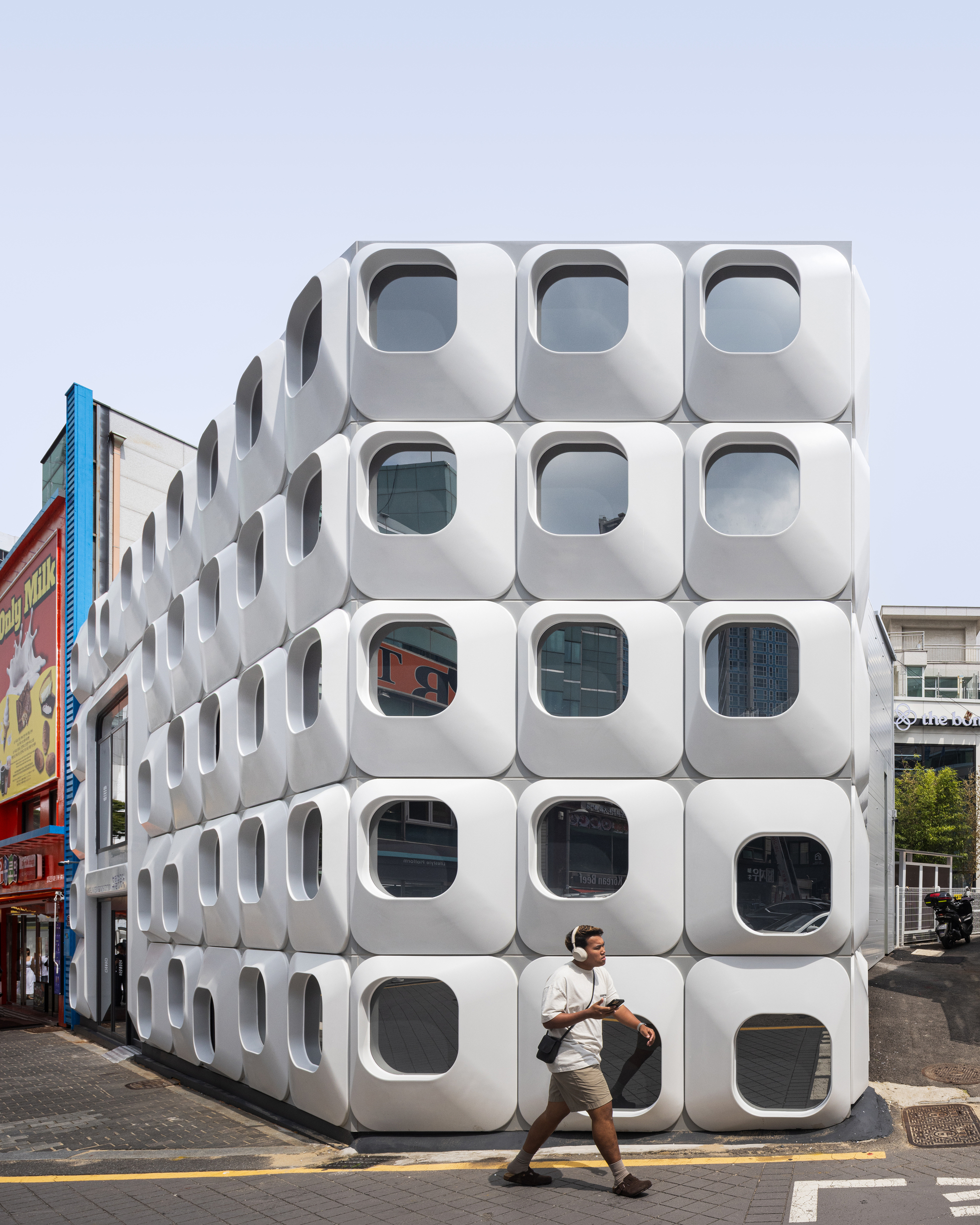 Hotel Myeongdong Station by Yong Ju Lee Architecture 2