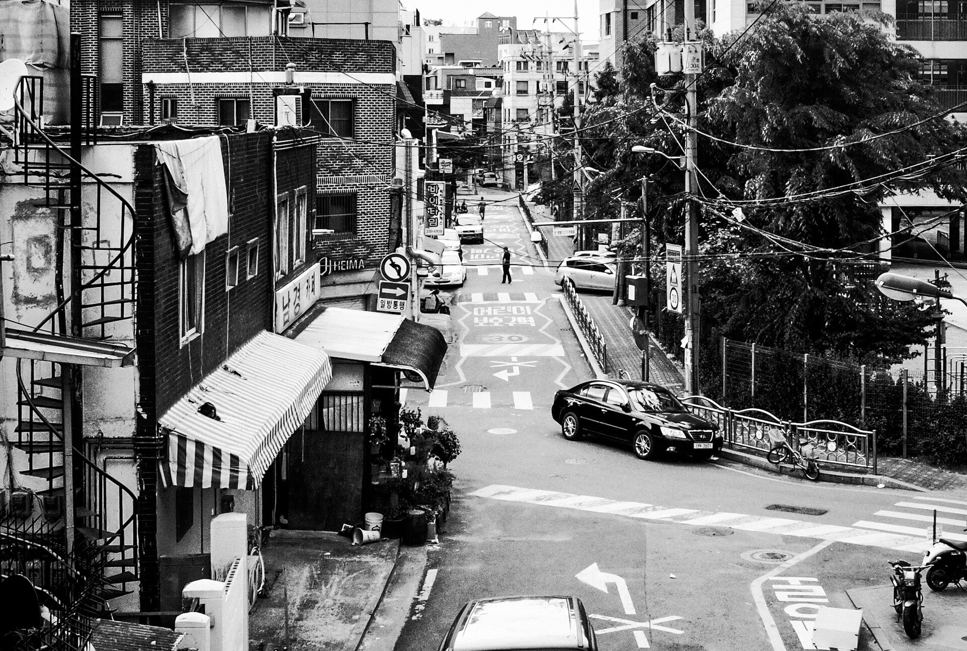 서울 마포구의 주택가 골목