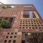 Bat Trang House 벽돌 파사드 클로즈업