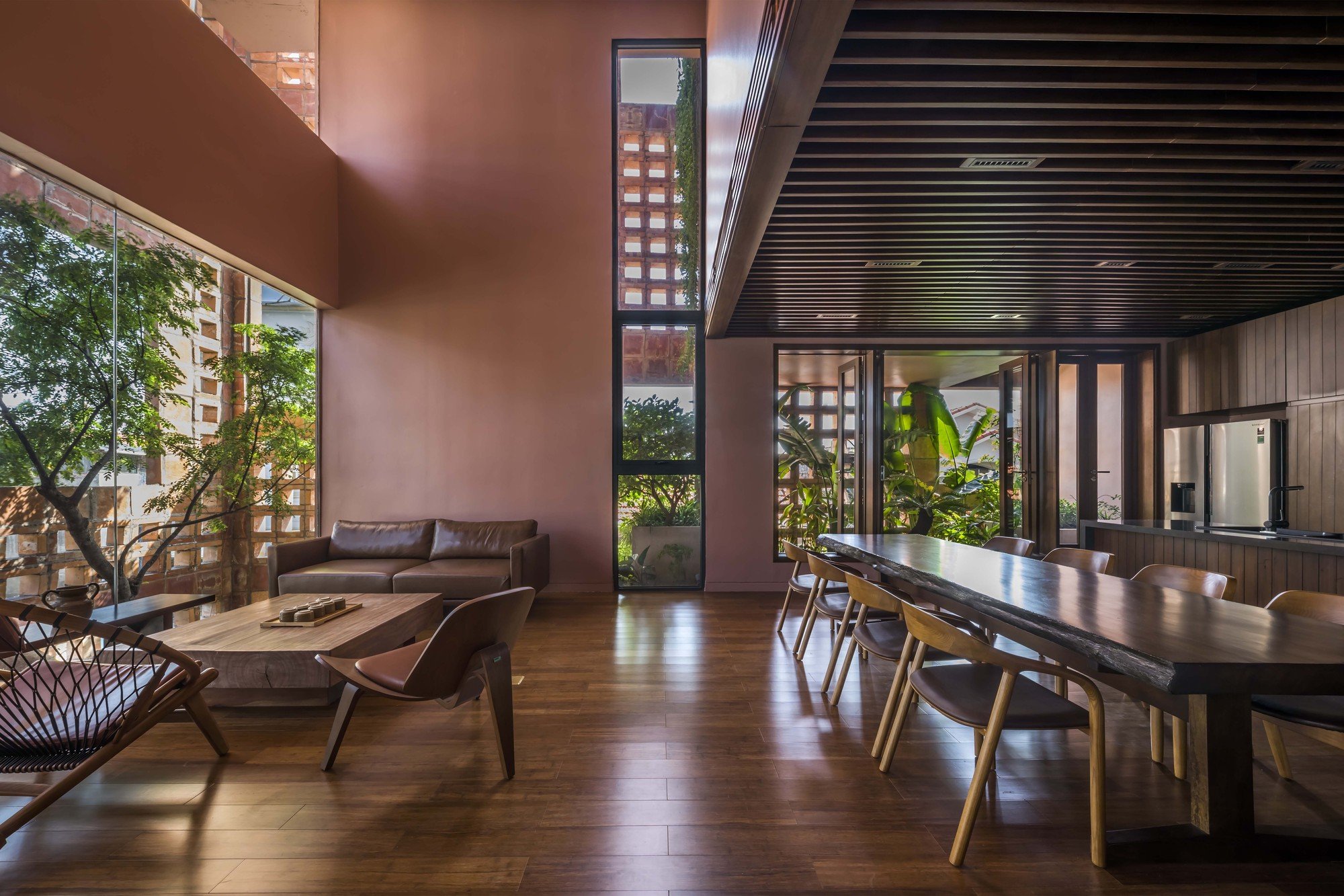 Bat Trang House 리빙 다이닝 키친