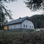 Borová Lada Cottage 원래 건물 입면