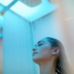 Rain shower in a citizenM guest room