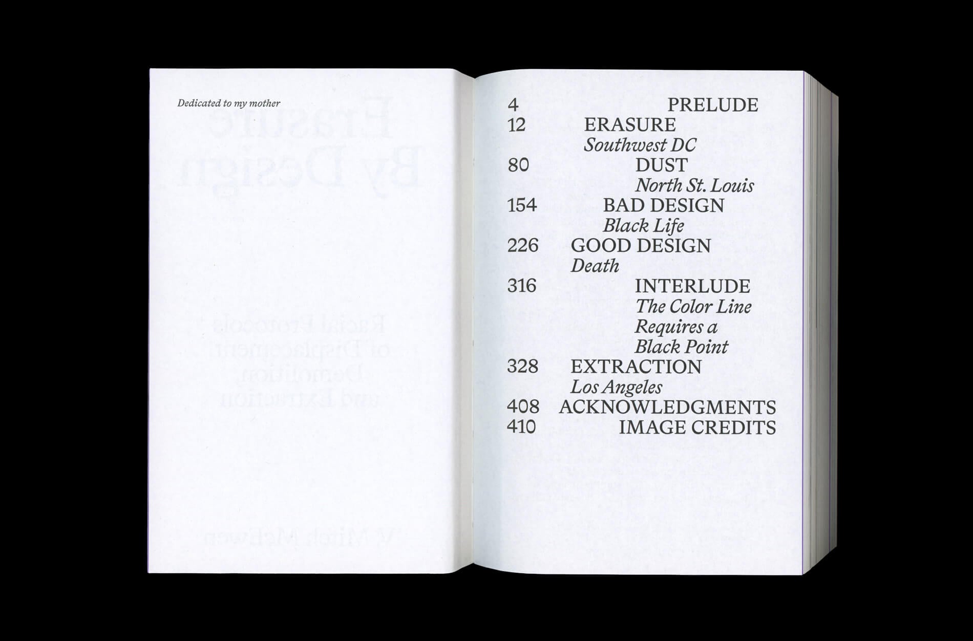 V. Mitch McEwen의 저서 'Erasure by Design' 본문 이미지