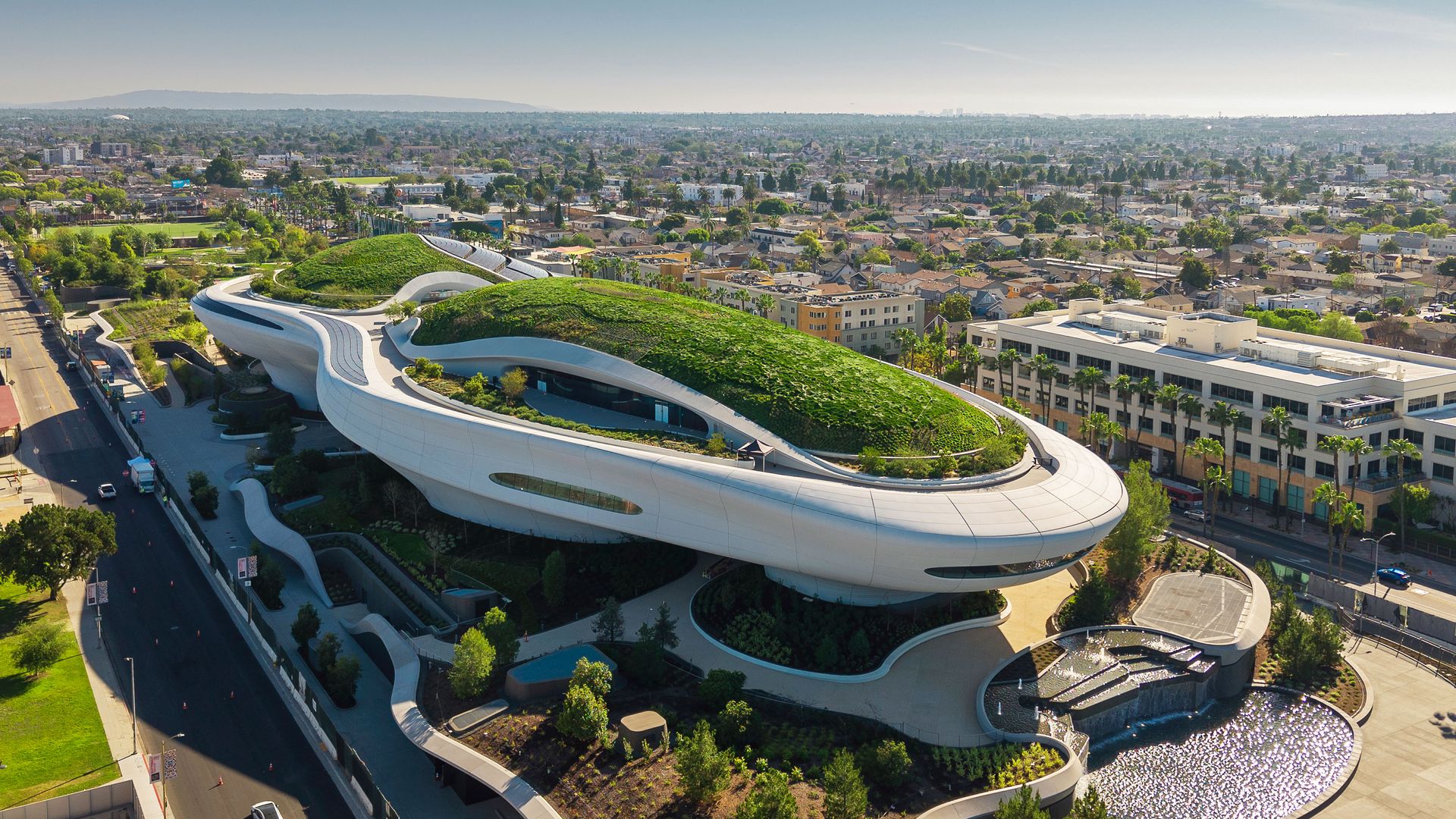 Lucas Museum of Narrative Art 전경