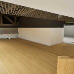 Lab lounge with city view at MoN Takanawa