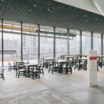 Land Lab seating area at MoN Takanawa