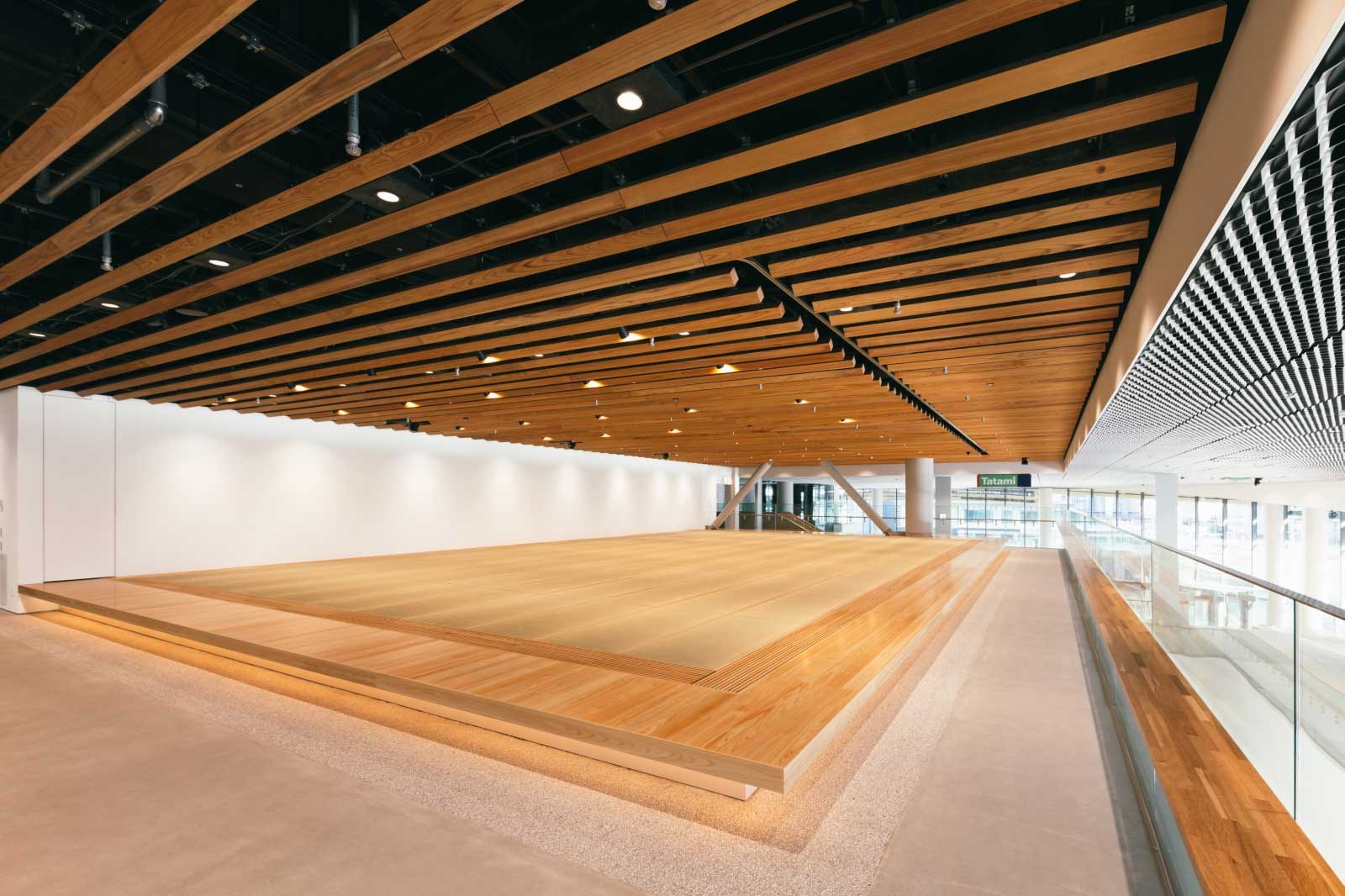 The 100 tatami room at MoN Takanawa