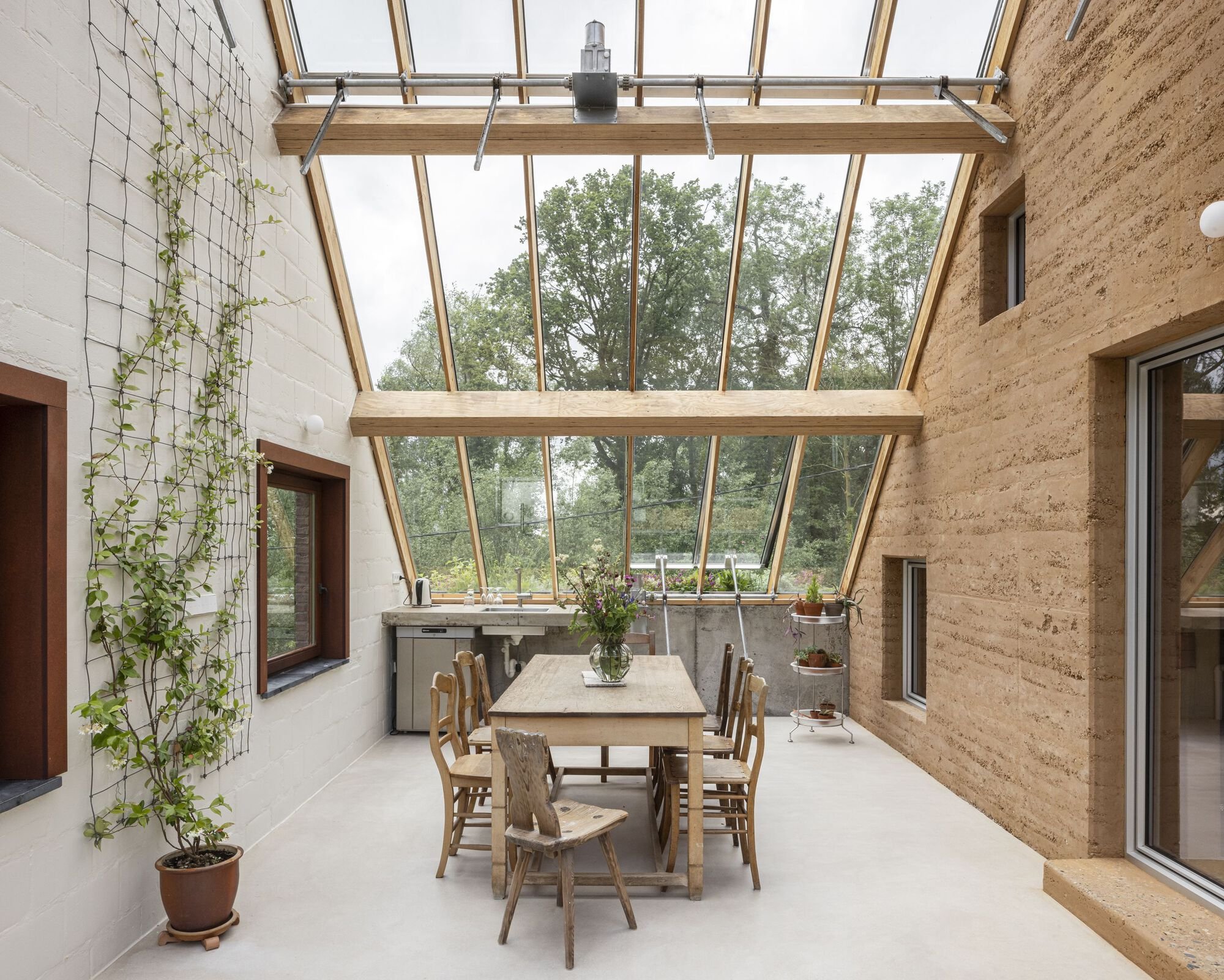 Omloop Farmhouse 외관, 벨기에 로스달의 옛 플레미시 농가주택을 개조했다