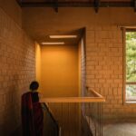 Saffron Verandah House upper floor detail