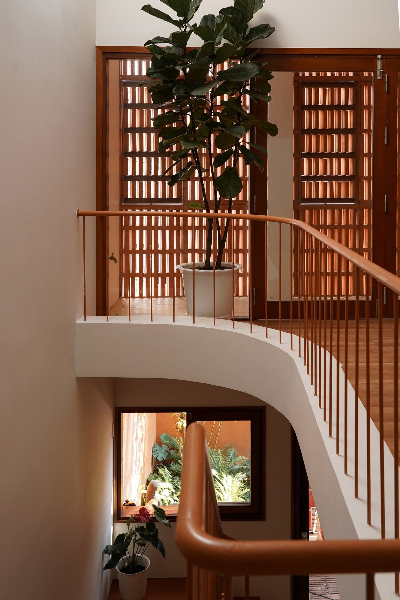 terracotta breath house balcony ventilation
