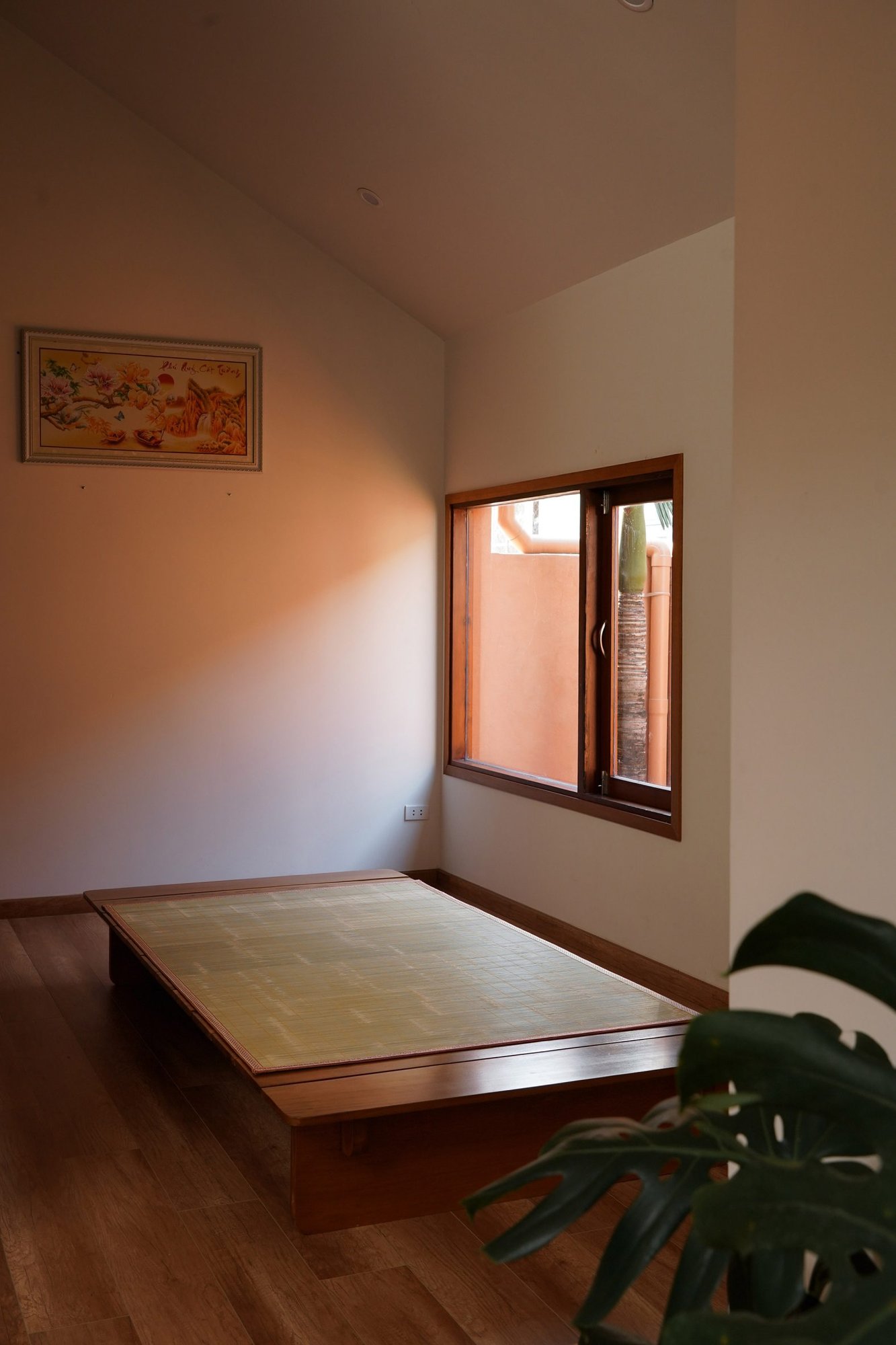 terracotta breath house bedroom plaster