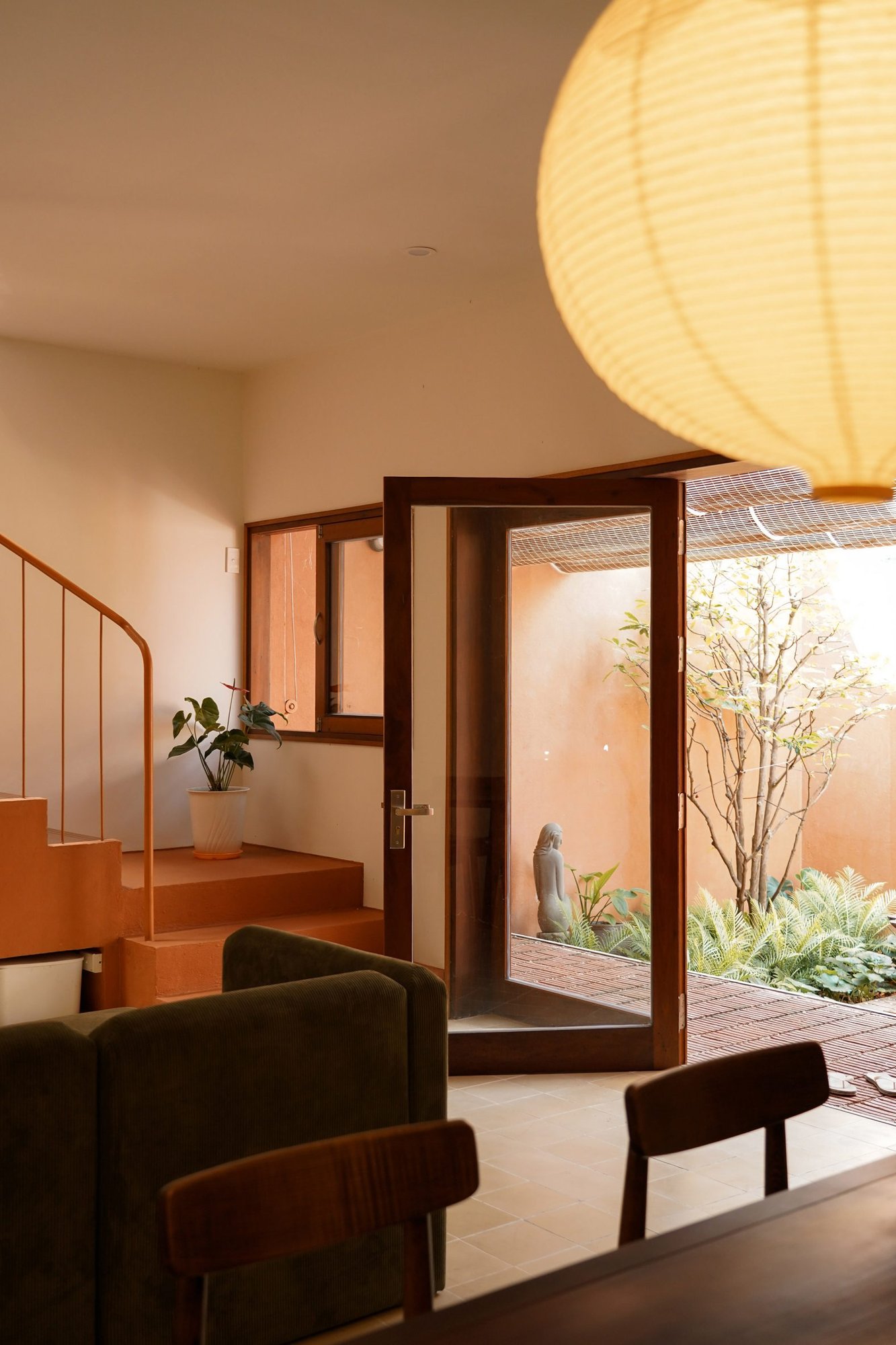 terracotta breath house staircase