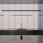 스테인리스 스틸 싱크대가 있는 Bondi House 주방 디테일