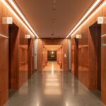 CapitaSpring Citadines 레지던스 엘리베이터 로비