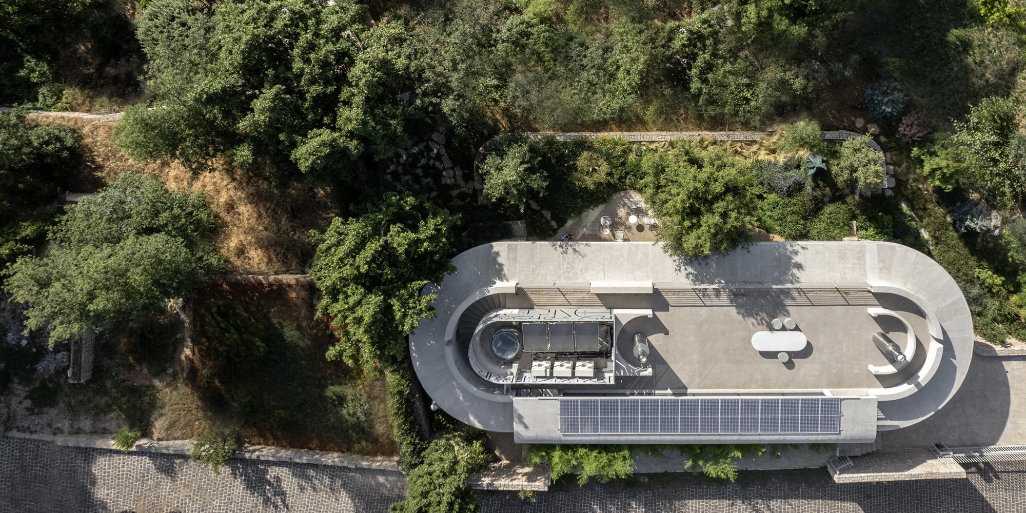 capsule retreat aerial