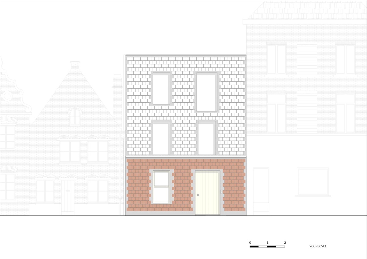delmulle delmulle architecten glass brick house private houses archello..8405