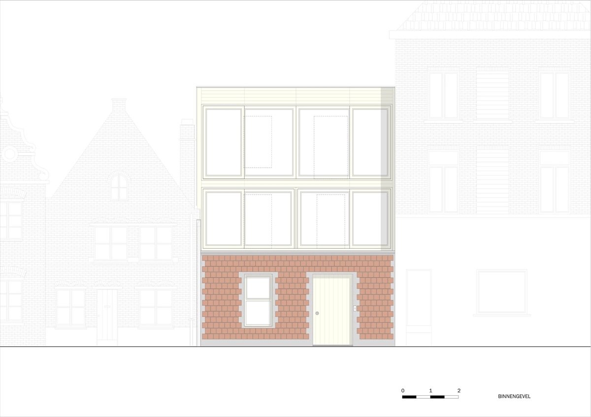 delmulle delmulle architecten glass brick house private houses archello..7441