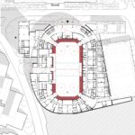 Horácká Arena 가로층 평면도