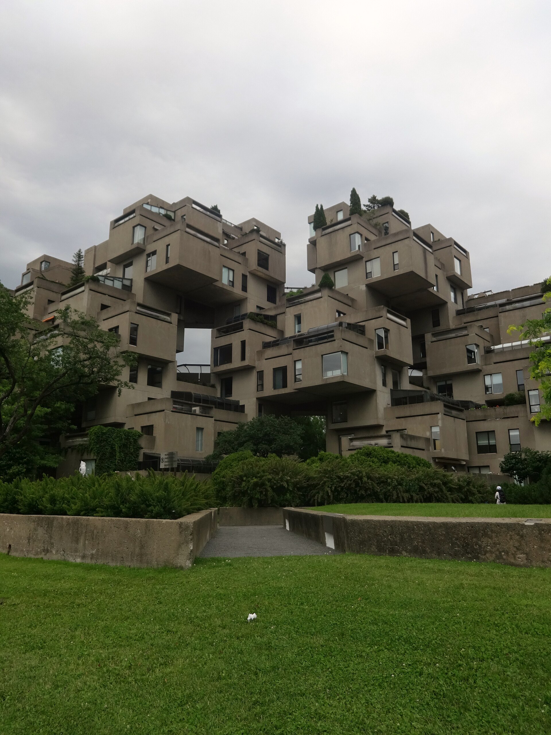 몬트리올 엑스포 67 때 지어진 주거단지 Habitat 67