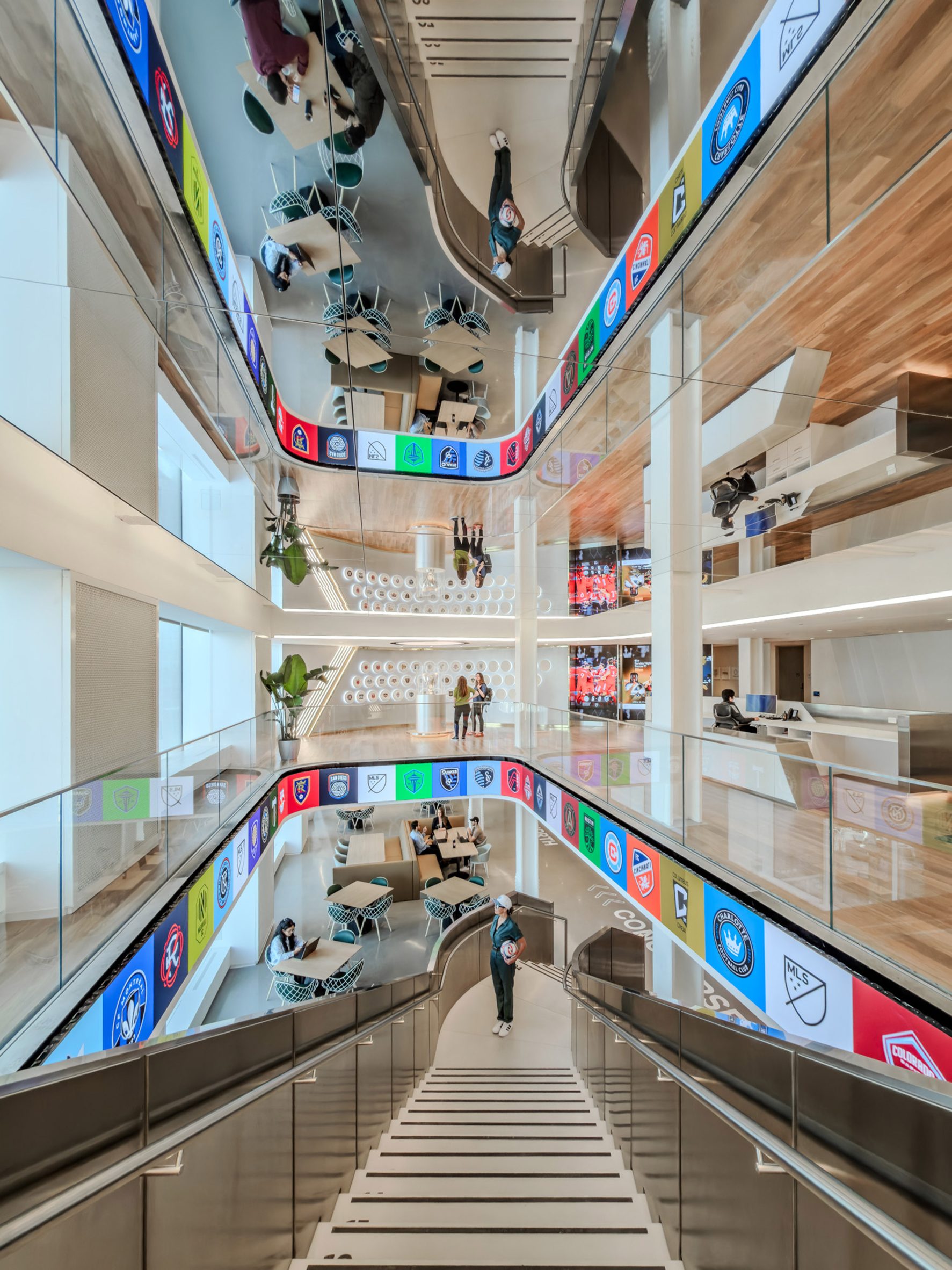 TPG Architecture가 설계한 MLS 뉴욕 본사 사무 공간