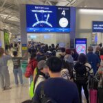 인천공항 출국장 진입로
