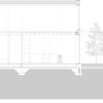 Tidal House 단면도