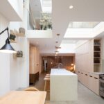 signal house kitchen corridor