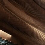 Songshan Lake Exhibition and Performance Centre 그랜드시어터 음향 스파인 벽면 디테일