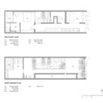 PAMA House 3층·옥상정원 평면도